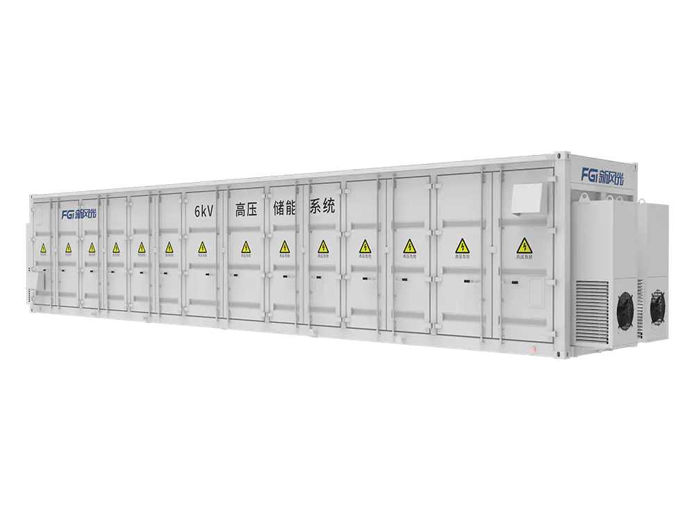 High voltage cascade storage system