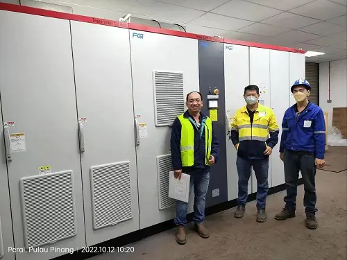 Inverter for Induced Draft Fan at Steel Mill</br>FGI in Malaysia