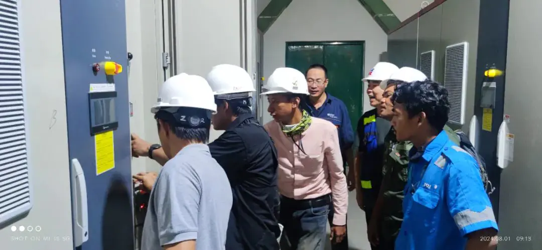 High Voltage Frequency Converter for Indonesia Power Plant project